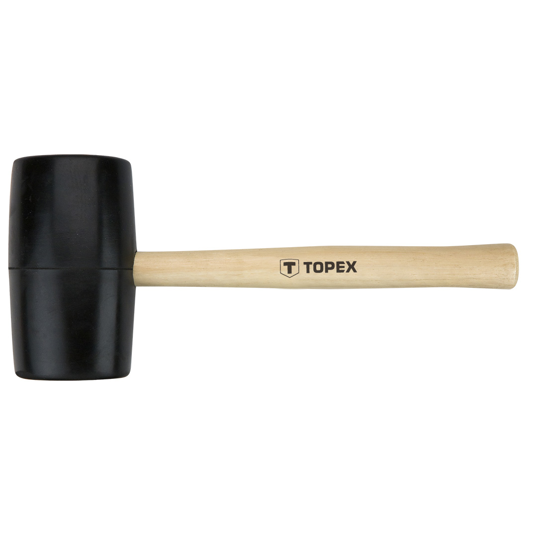 Guminis plaktukas topex 02a347, 900 g, 338 mm