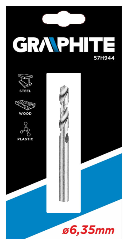 Graphite pilot grąžtas skirtas 6,3 mm bimetaliniams 57h944 skylių pjūklams