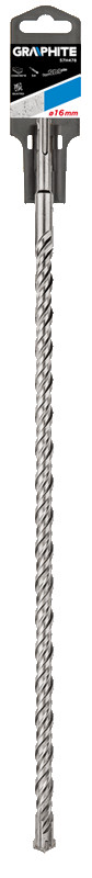 Grąžtas betonui graphite sds+ 57h478, 16x600 mm