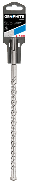 Grąžtas betonui graphite sds+ 57h456, 14x260 mm