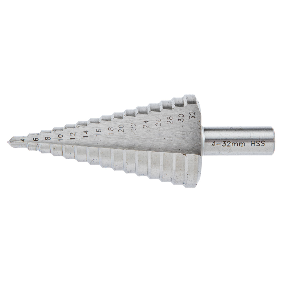 Grąžtas 4-32mm pakopinis