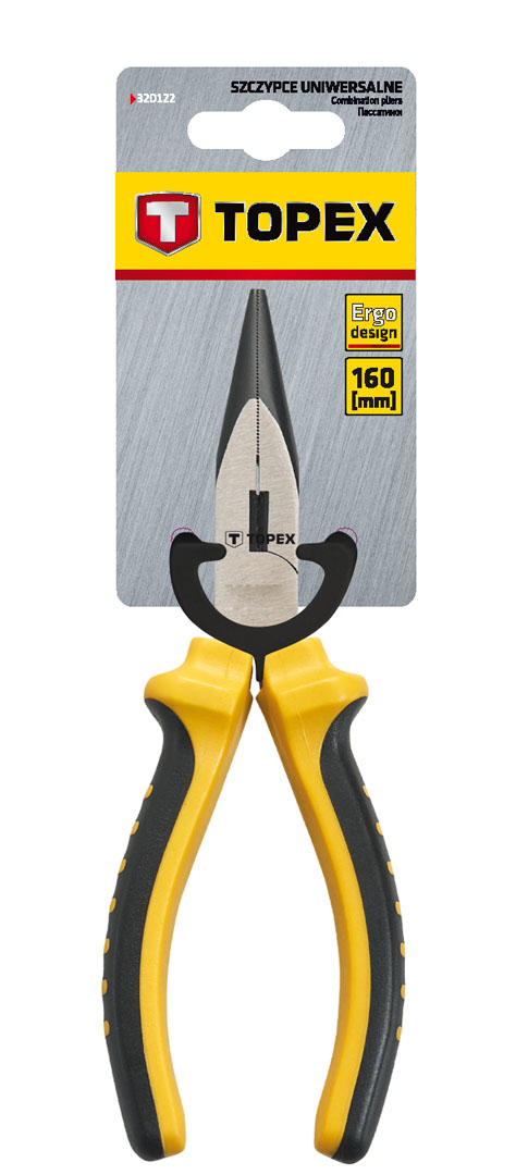 Replės, pailgintos tiesios 160mm. topex 32d101