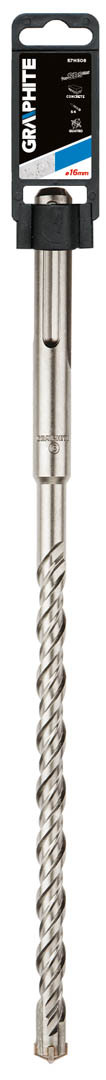 Grąžtas betonui graphite sds max, 57h506, 16x310 mm