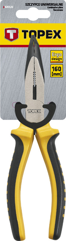 Replės, pailgintos lenktos 160mm. topex 32d103