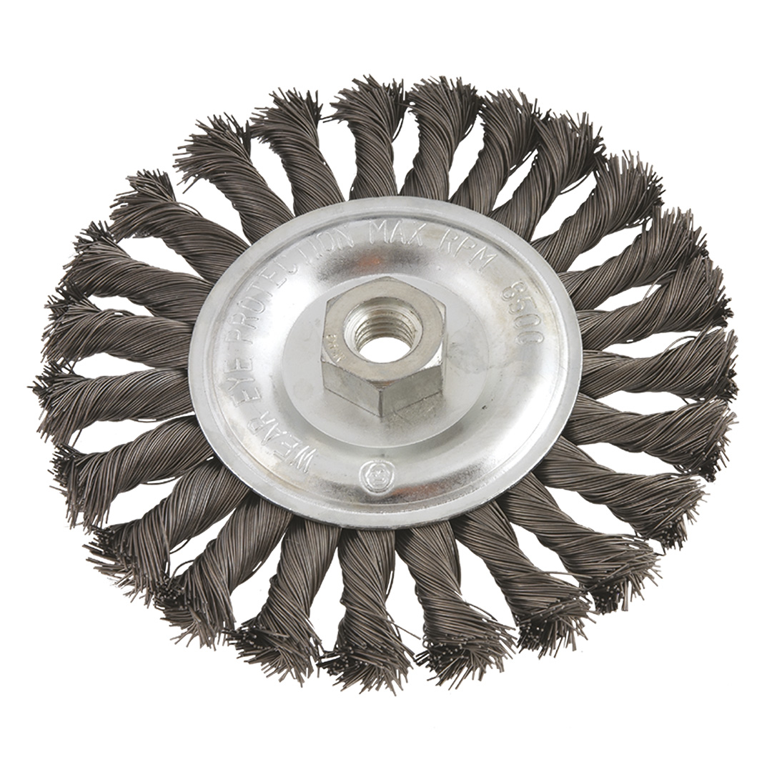 Verto vielinis diskinis šepetys 150 mm x m14 - 62h141