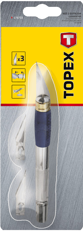 Tikslus peiliukas + 3 peiliukai