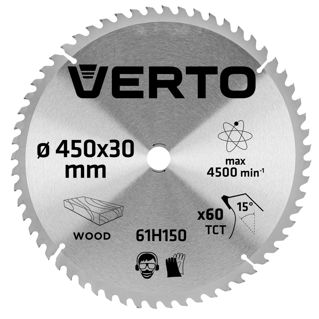 Deimantinis diskas verto, 450x30mm, 60z