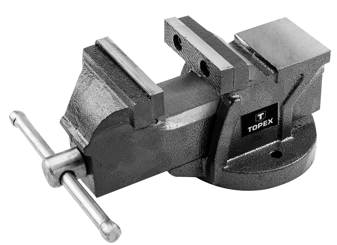 Spaustuvas su priekalu topex, 100mm