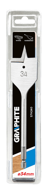 Medienos grąžtas plokščias 34x152 mm