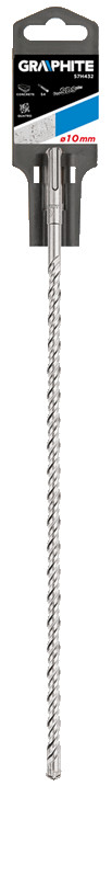 Grąžtas betonui graphite sds+ 57h432, 10x400 mm