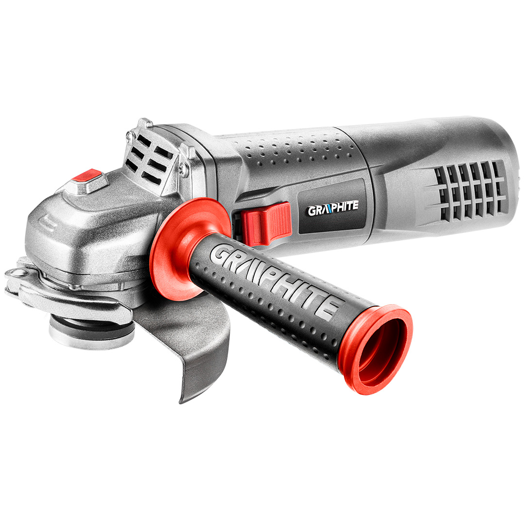 Elektrinis kampinis šlifuoklis GRAPHITE 900W, 125mm. 59G087