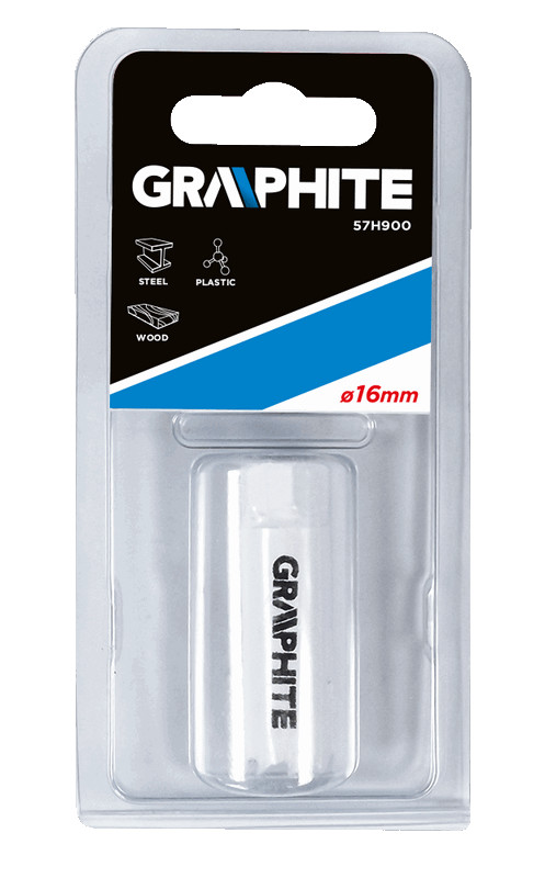Grafito bi-metalo skylė pjūklas 16mm 57h900
