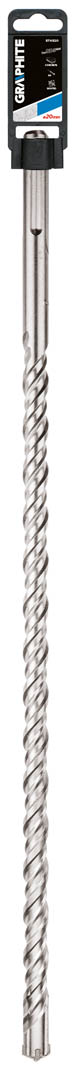 Grąžtas betonui graphite sds max, 57h520, 20 mm