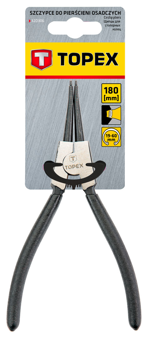 Replės topex segera, 180mm