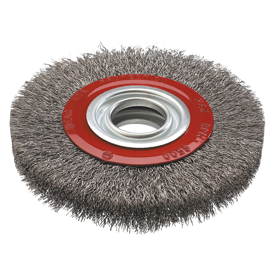 Vielinis diskinis šepetys graphite 125x20mm inox - 57h592