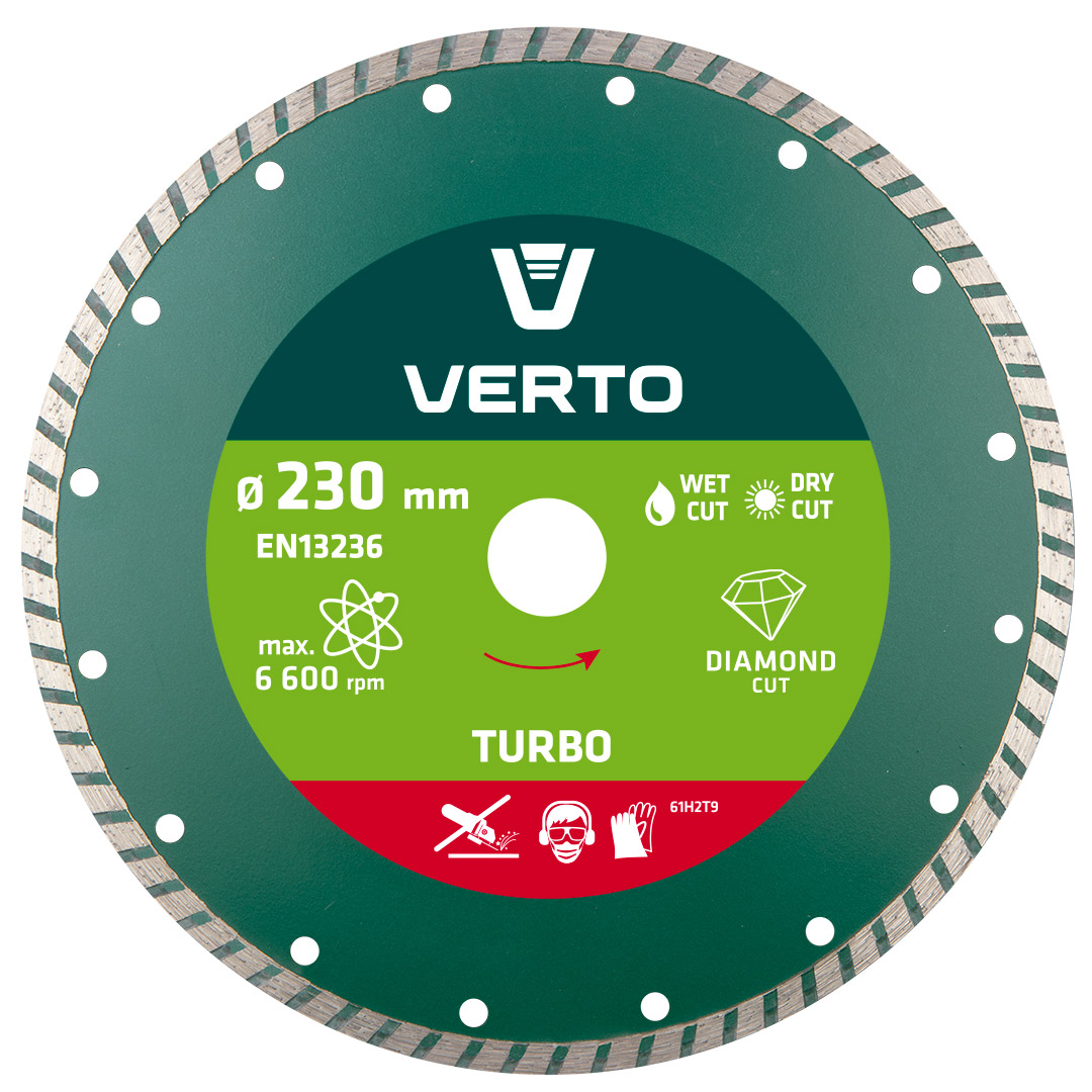 Verto diamond peilis 230x22,2mm turbo - 61h2t9