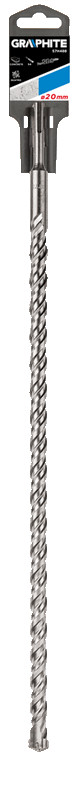 Grąžtas betonui graphite sds+ 57h488, 20x600 mm