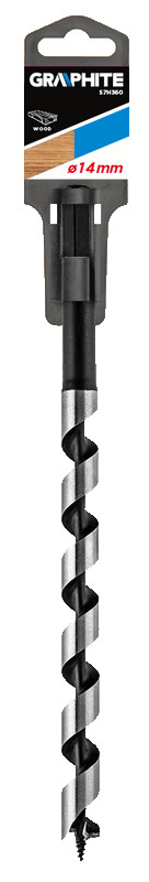 Wiertło do drewna graphite spiralne 14mm (57h360)