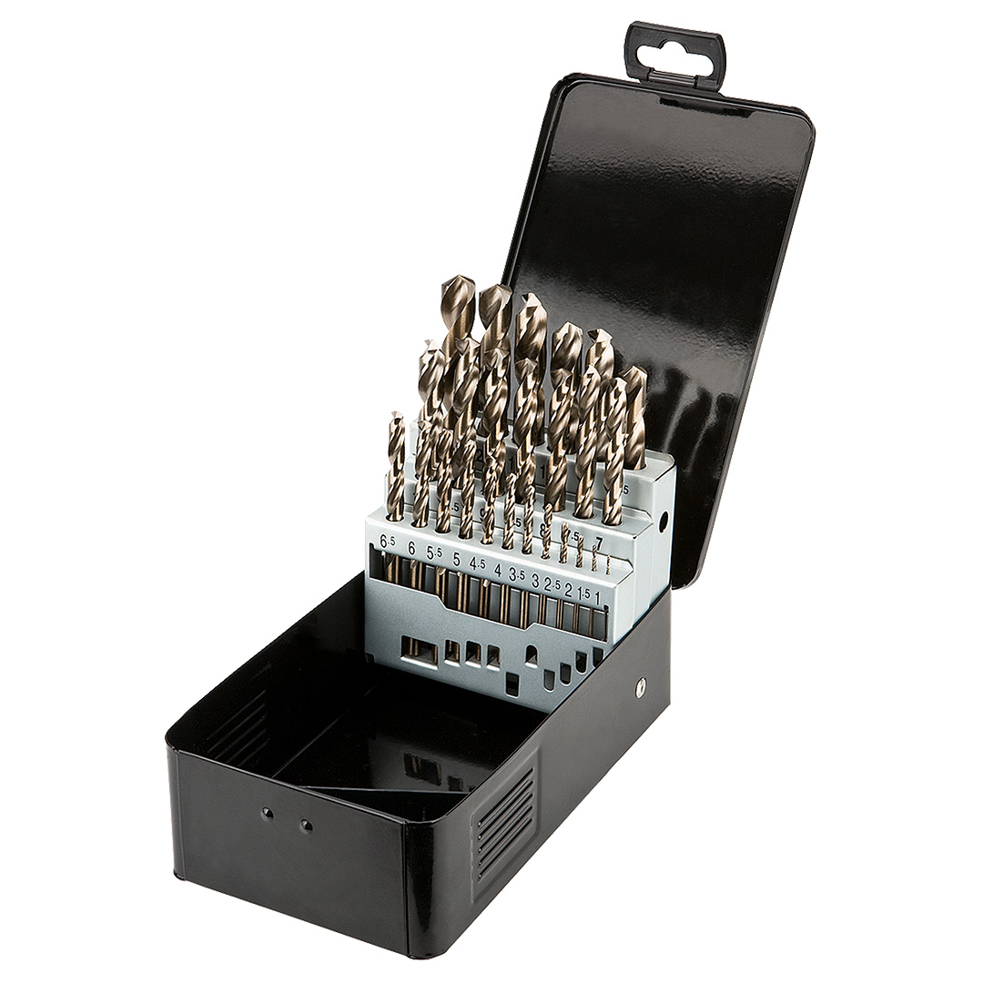 Grąžtų rinkinys metalui graphite 57h090, 25 d.