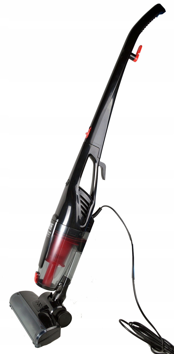 Vertikalus dulkių siurblys be maišelio 900 w su turbo šepečiu, naujas modelis 