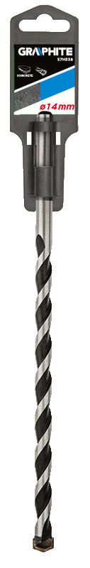 Grąžtas betonui graphite 57h338, 14x250 mm