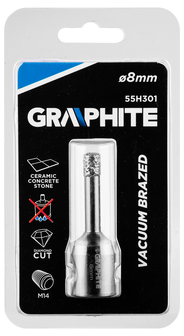Grafitinė deimantinė skulė 8 mm