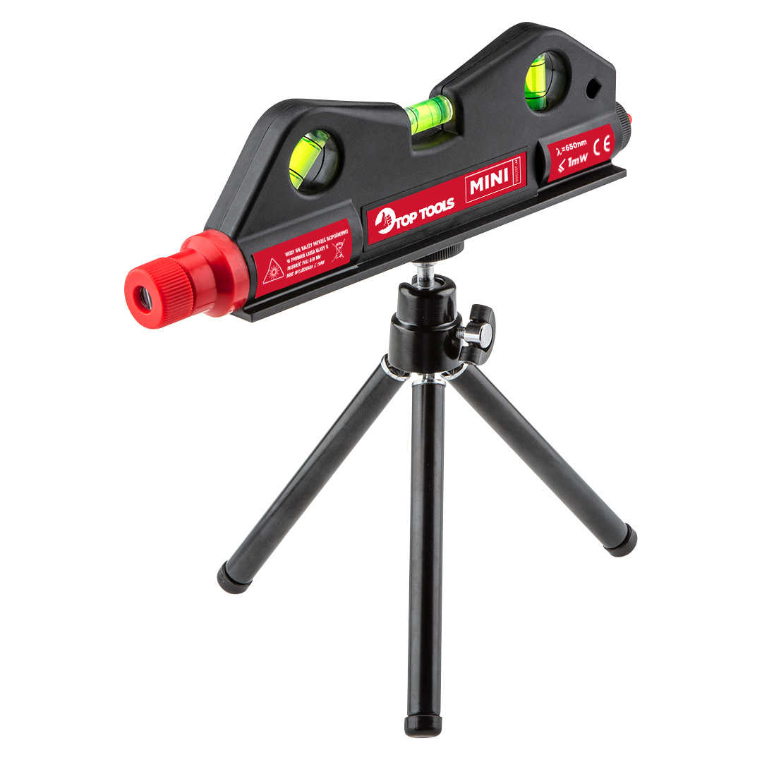 Lazerinis matuoklis su trikoju, mini top tools
