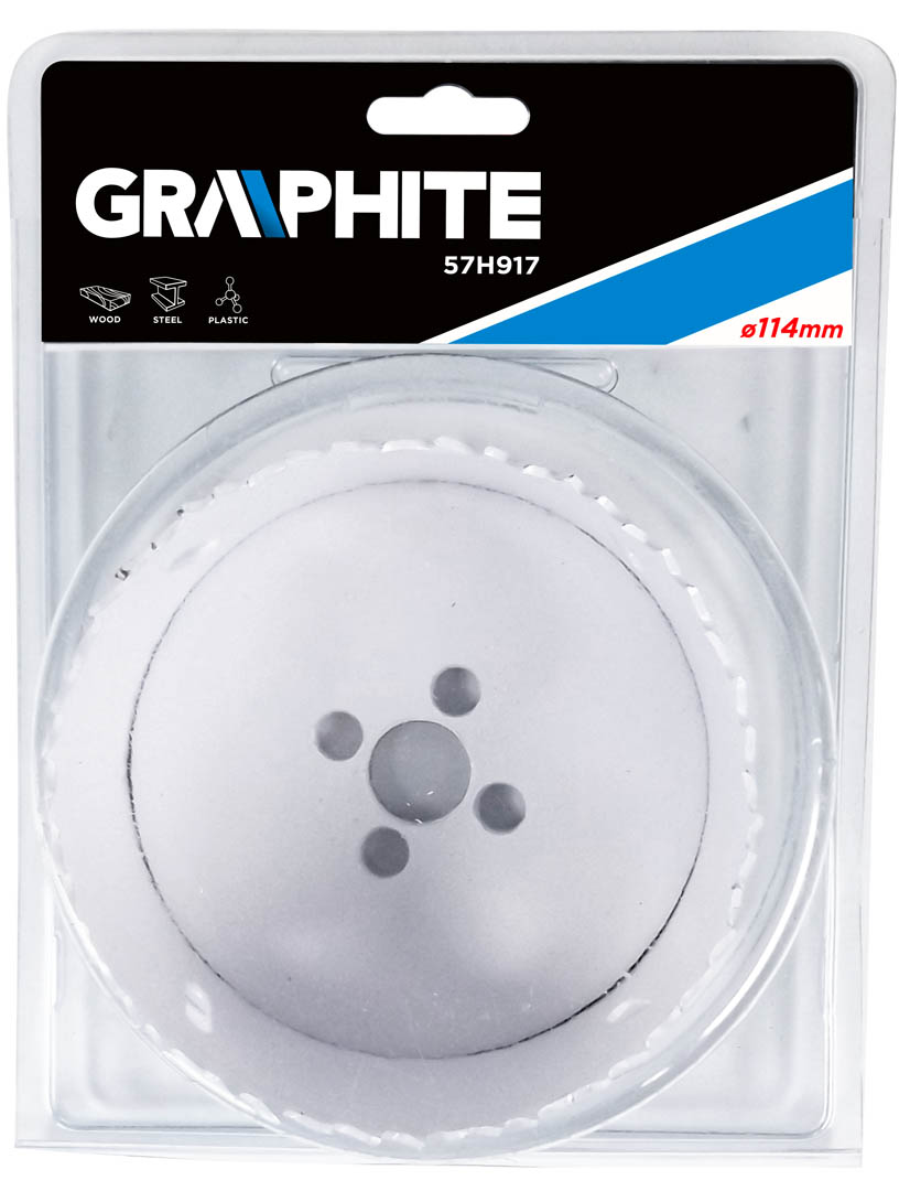 Gręžimo karūna graphite, 114 mm