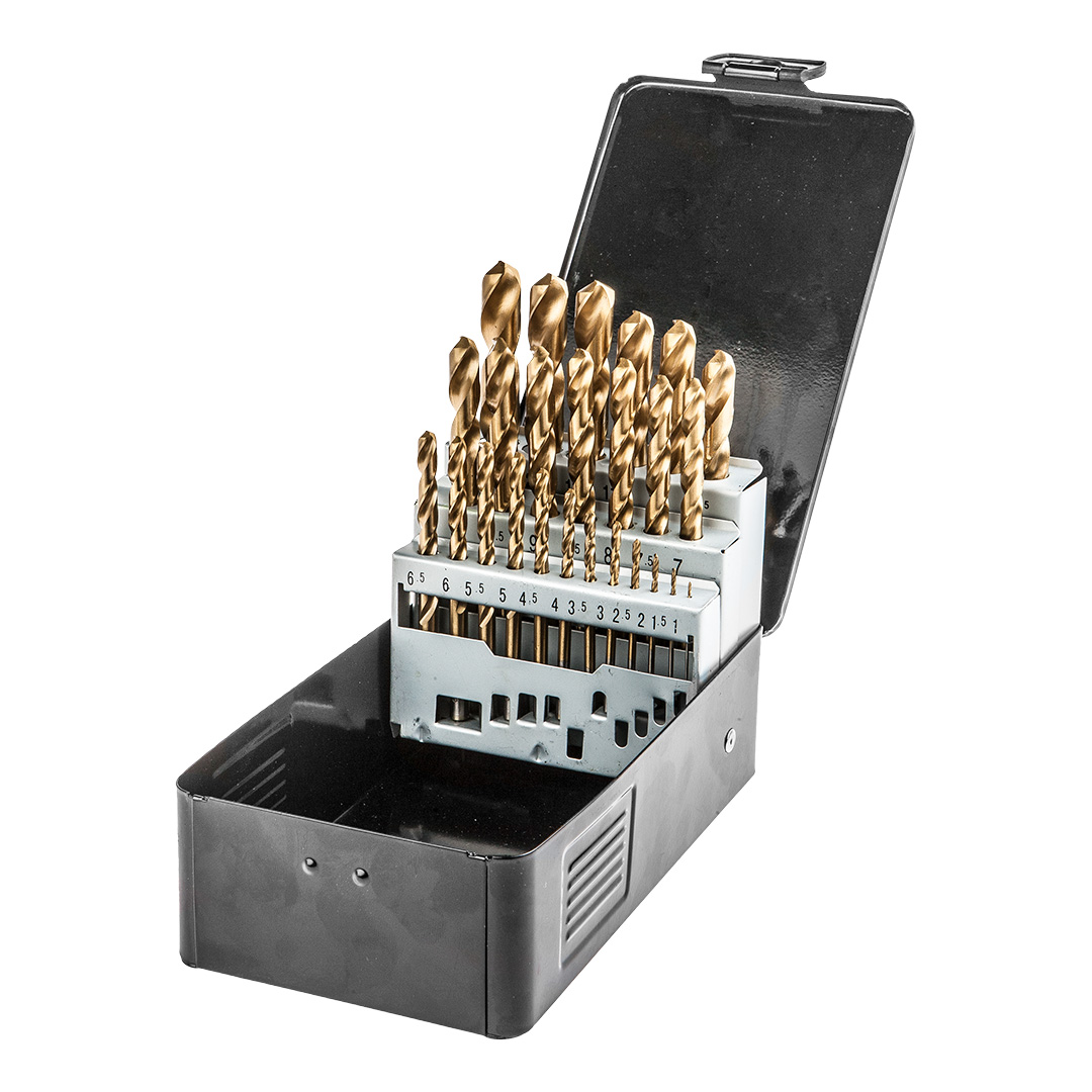Grąžtų rinkinys metalui graphite 57h200, 25 d.