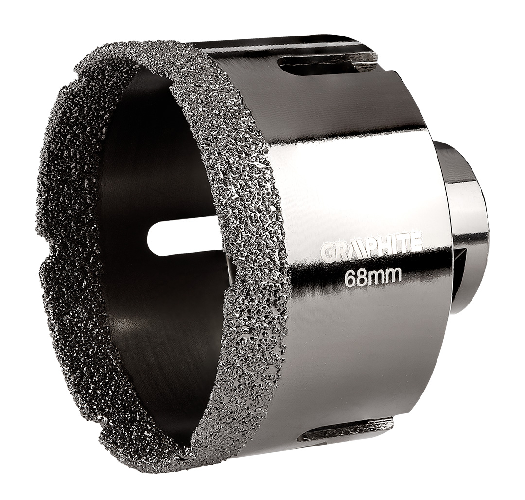 Graphite otwornica diamentowa 68 mm x m14 55h315 graphite