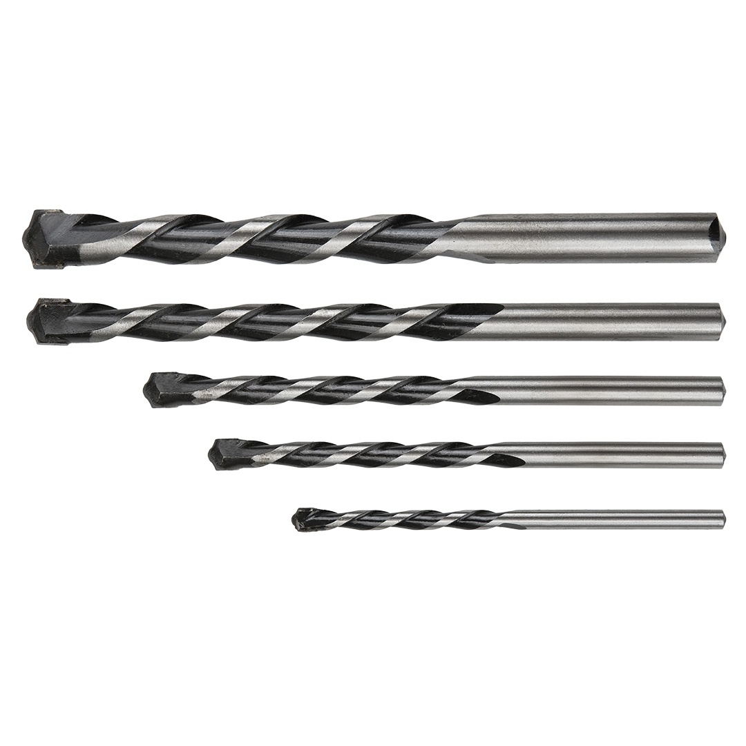 Grąžtų rinkinys betonui graphite 57h350, 5 d.
