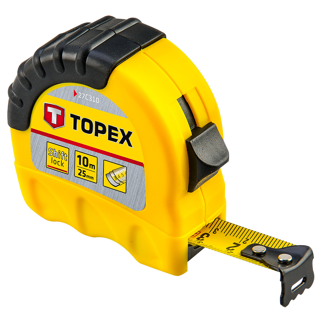Ruletė gumuota schift lock topex 10mx25mm