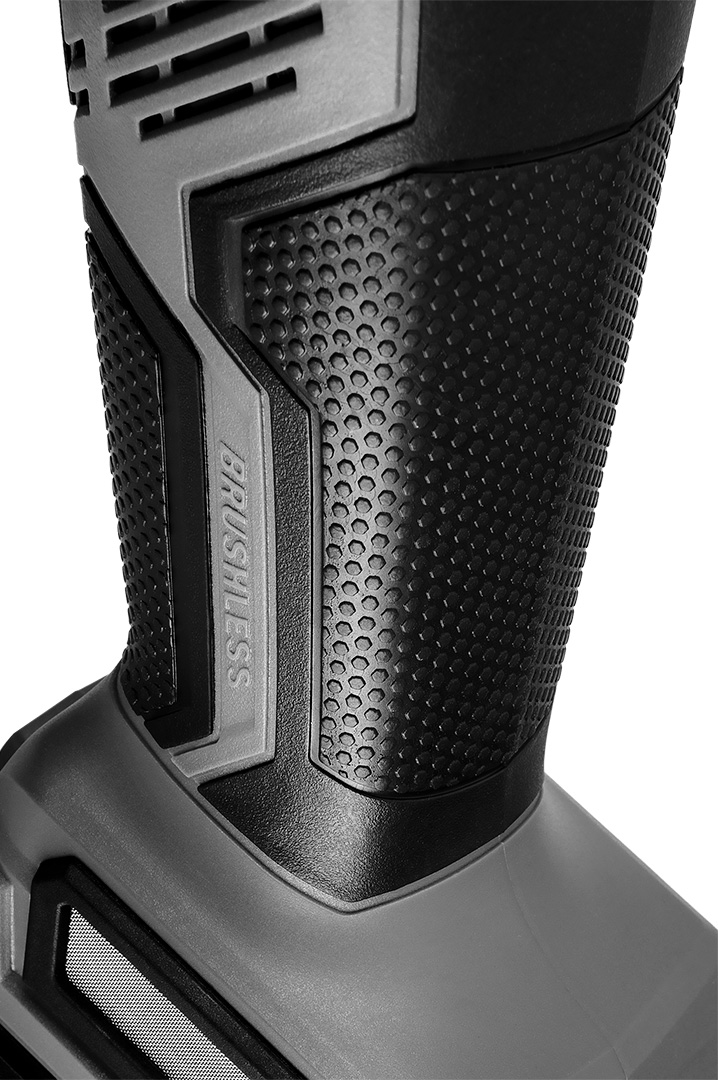 Akumuliatorinis kampinis šlifuoklis be šepetėlių 125mm 18V Graphite 58G026
