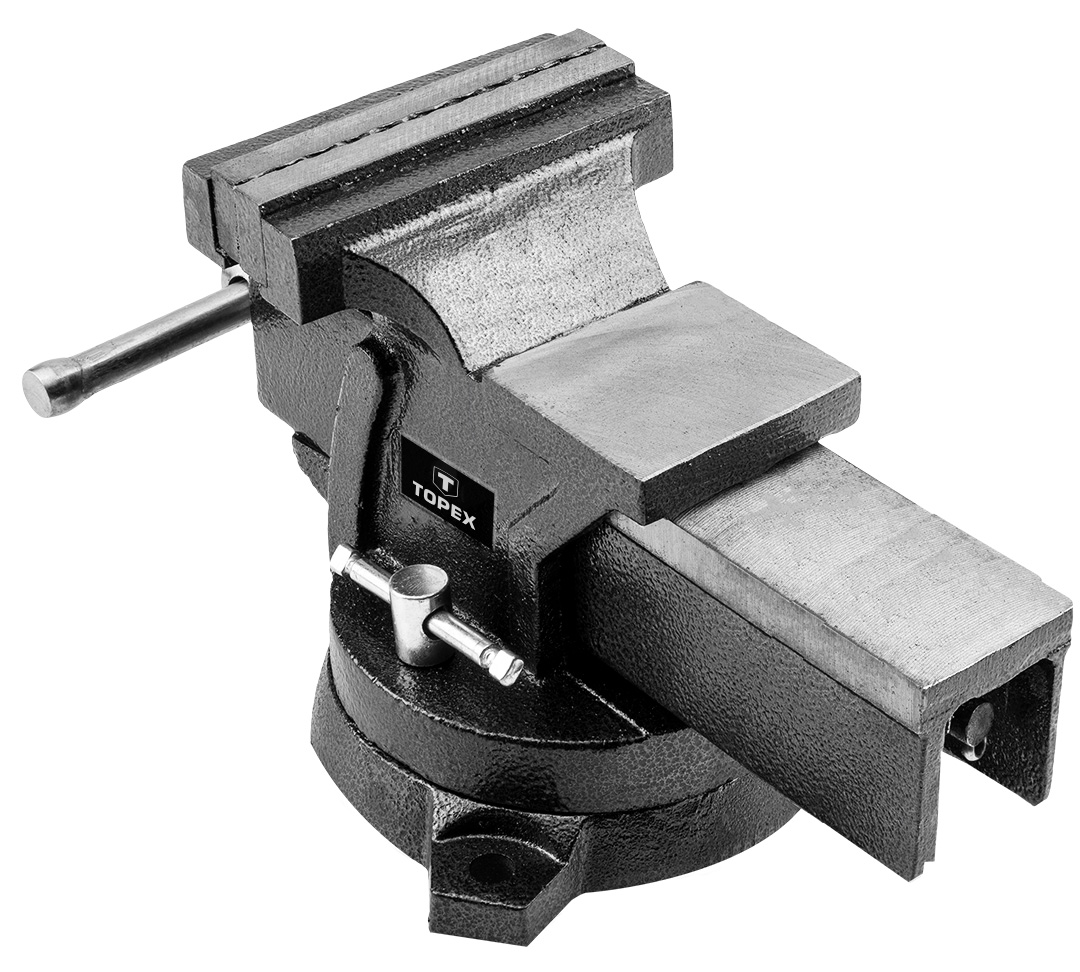 Spaustuvas su priekalu topex, 150mm 07a215