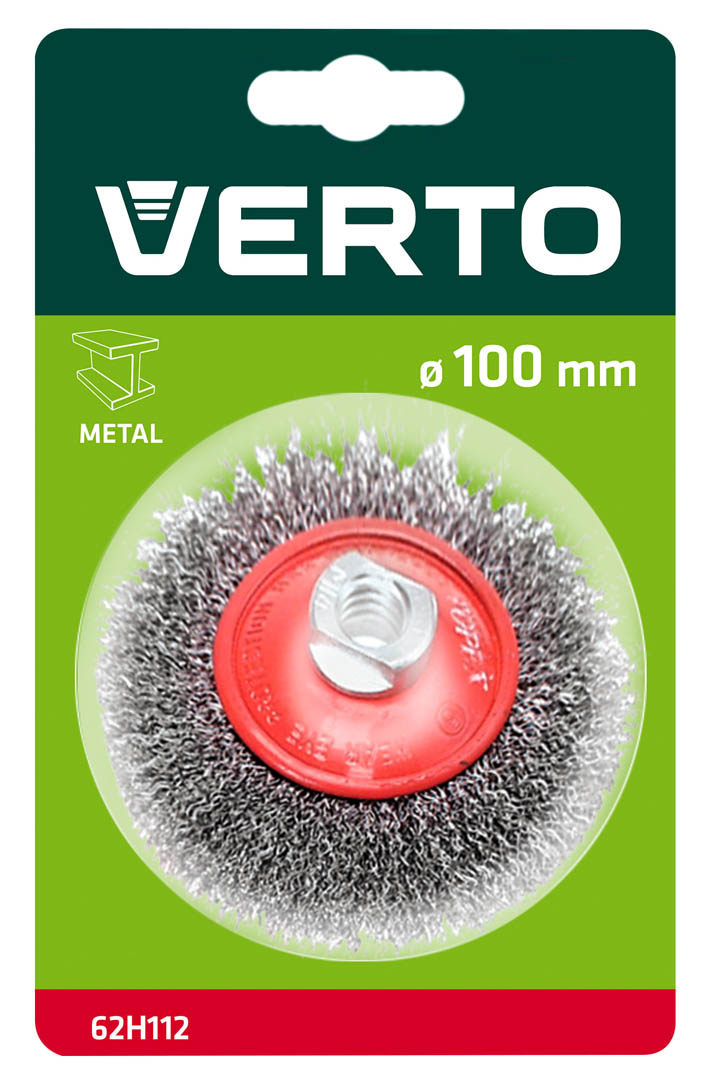 Vielinis šepėtėlis verto, m-14, 100mm