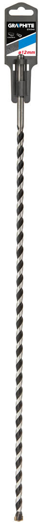 Grąžtas betonui graphite 57h346, 12x600 mm
