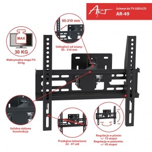 Tv laikiklis art ar-49 22-47”