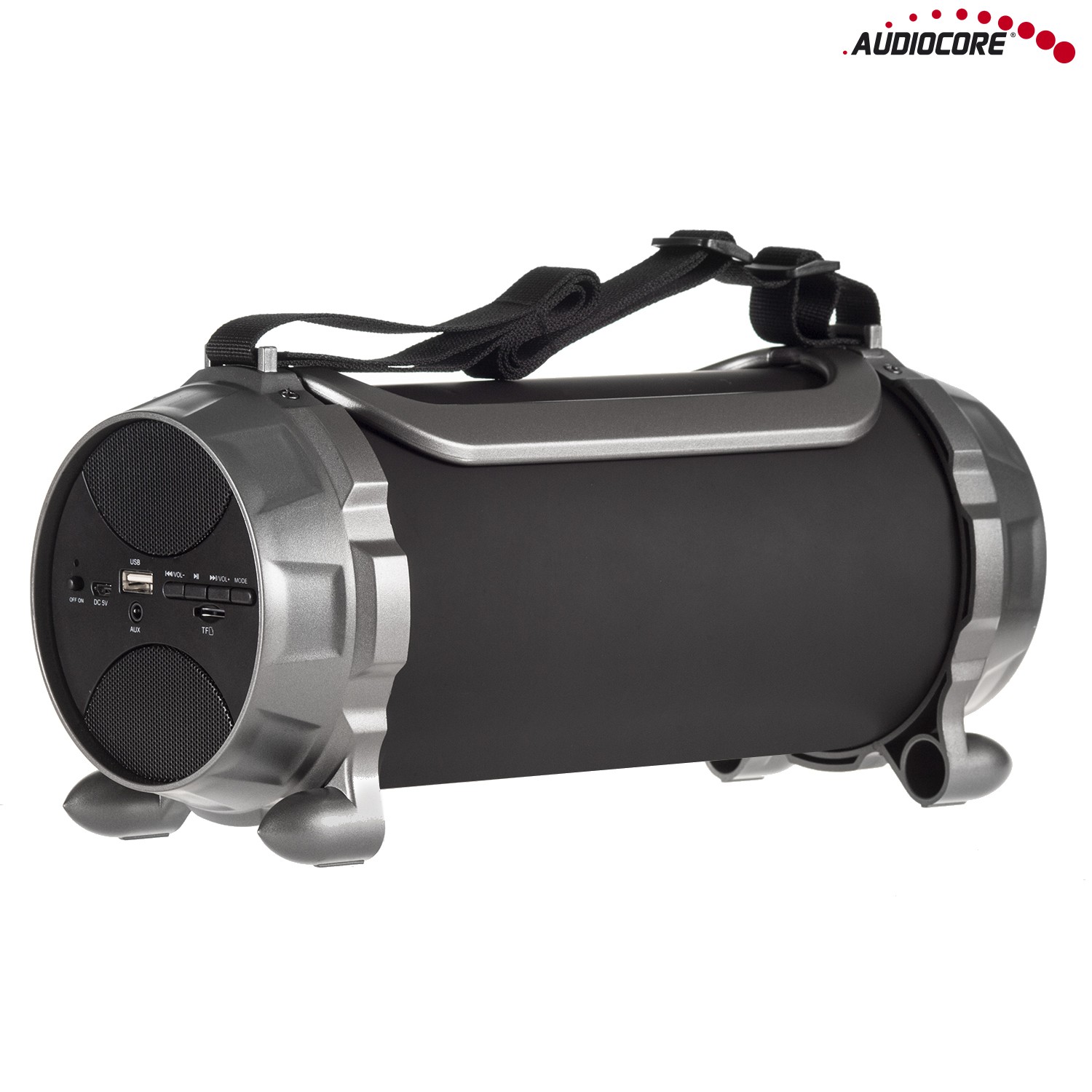 Nešiojamas garsiakalbis Bazooka AC890 MicroSD, 100W, juoda