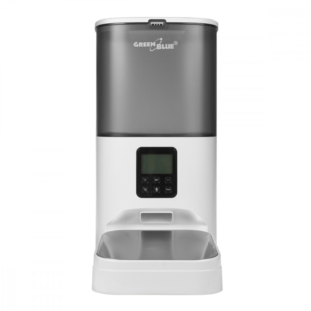 Gyvūnų ėdalo dozatorius GreenBlue GB393, pilkas