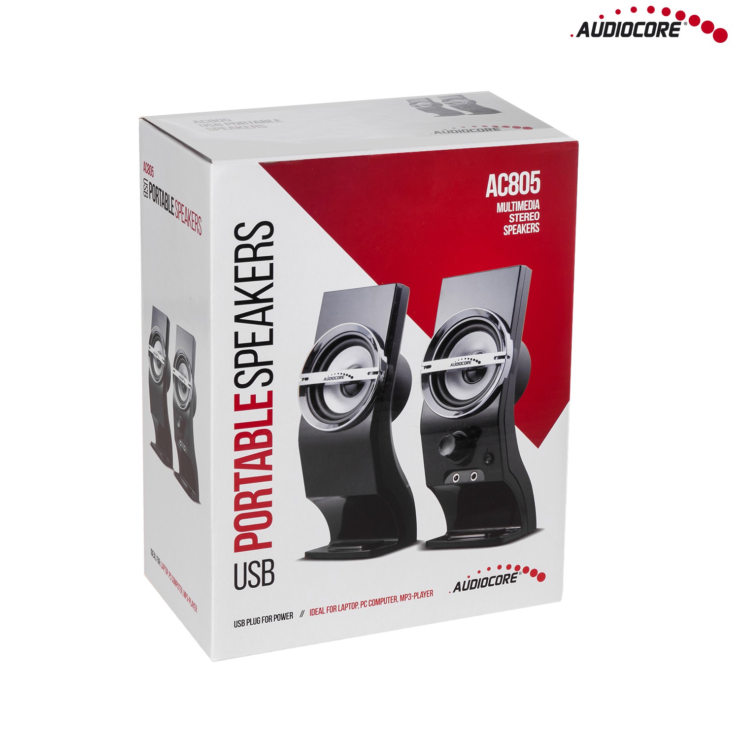 Kompiuteriniai garsiakalbiai Audiocore AC805, juoda