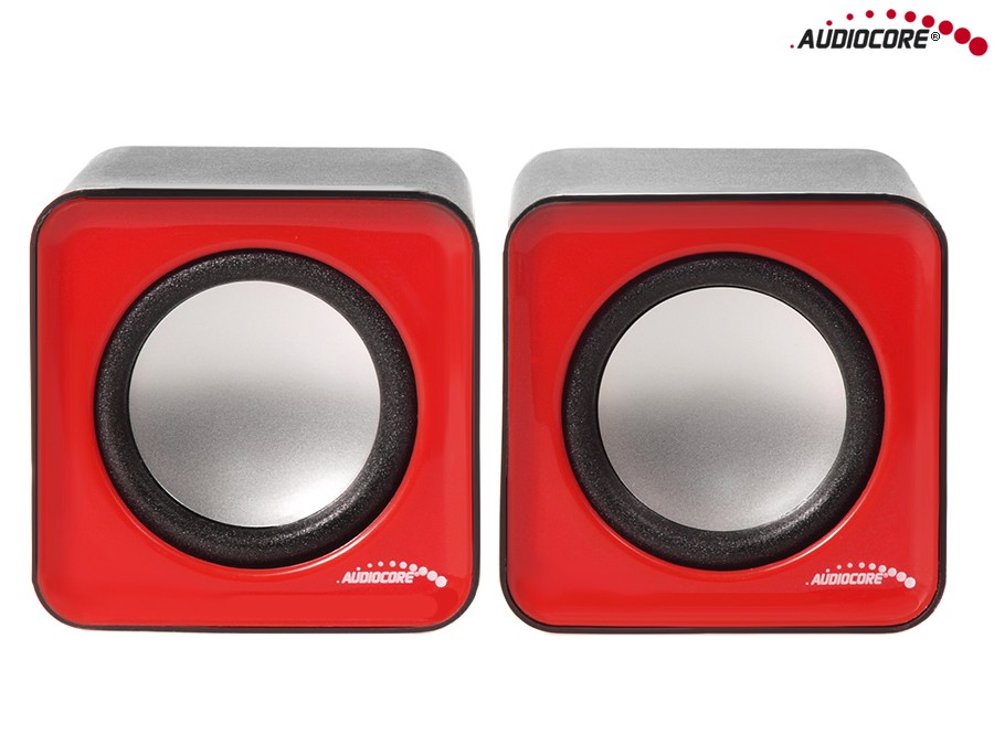 Kompiuteriniai garsiakalbiai Audiocore AC870R, raudona