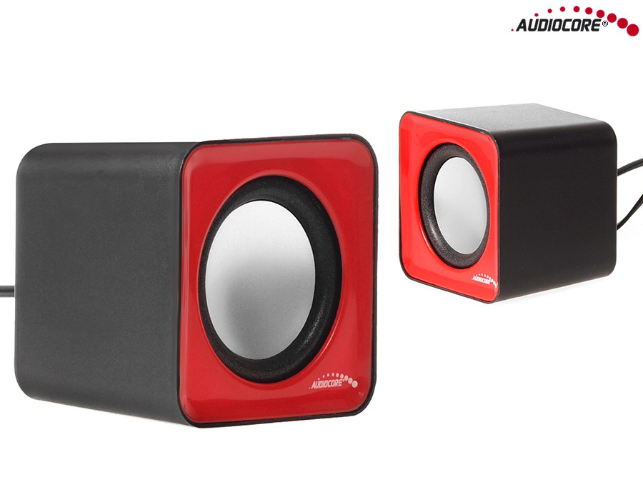 Kompiuteriniai garsiakalbiai Audiocore AC870R, raudona