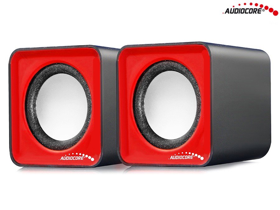 Kompiuteriniai garsiakalbiai Audiocore AC870R, raudona