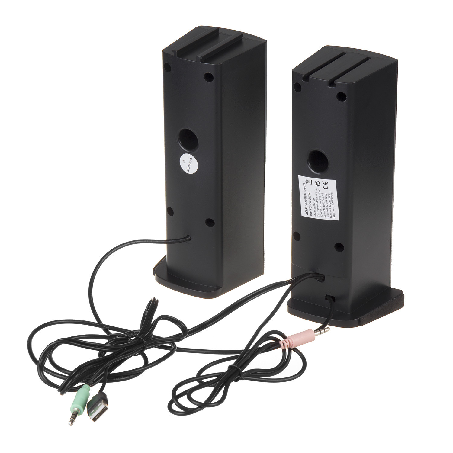 Garso sistema RGB LED Stereo Gaming