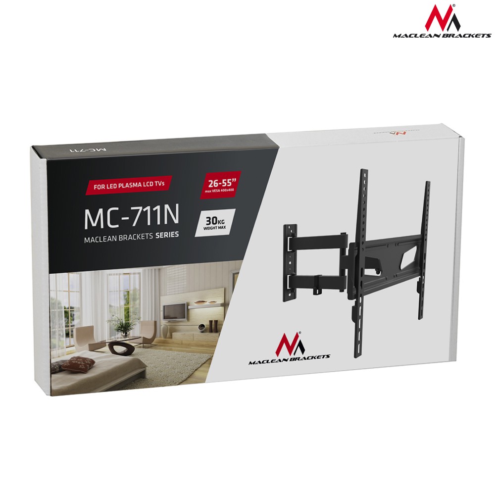 Tv laikiklis maclean mc-771n 26-55”