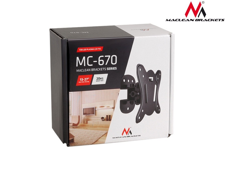 Tv laikiklis maclean mc-670 13-27”