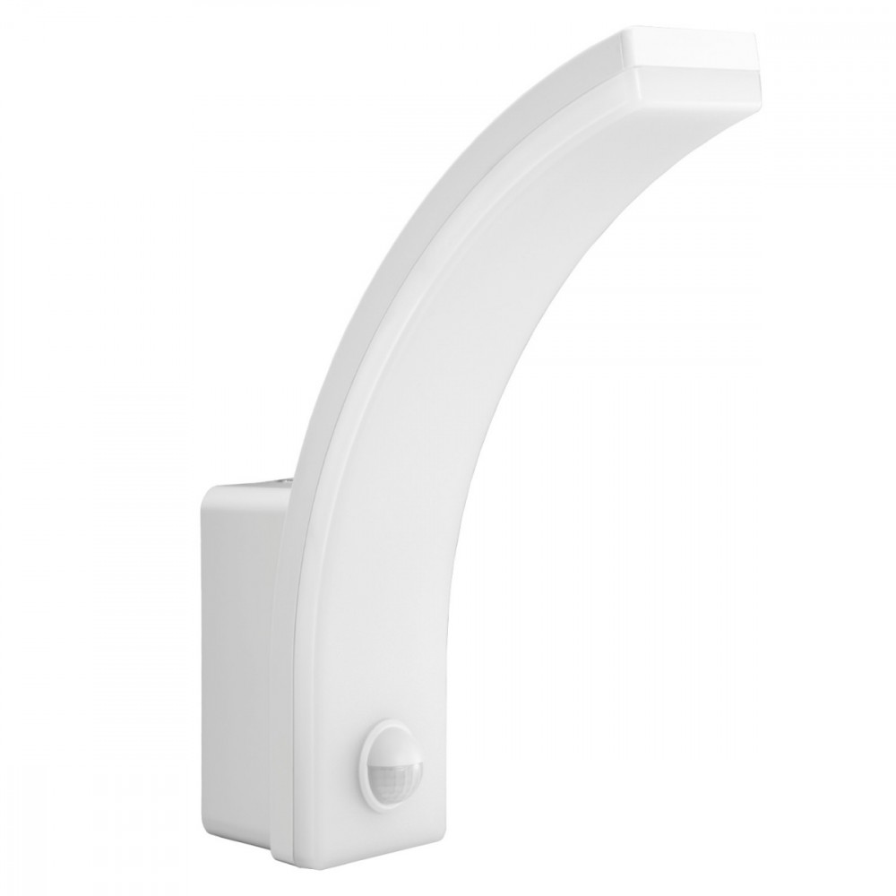 Maclean LED lempa su judesio jutikliu, PIR judesio jutiklis, balta, 20W, IP65, 2000lm, neutrali balta spalva (4000K) MCE512 W