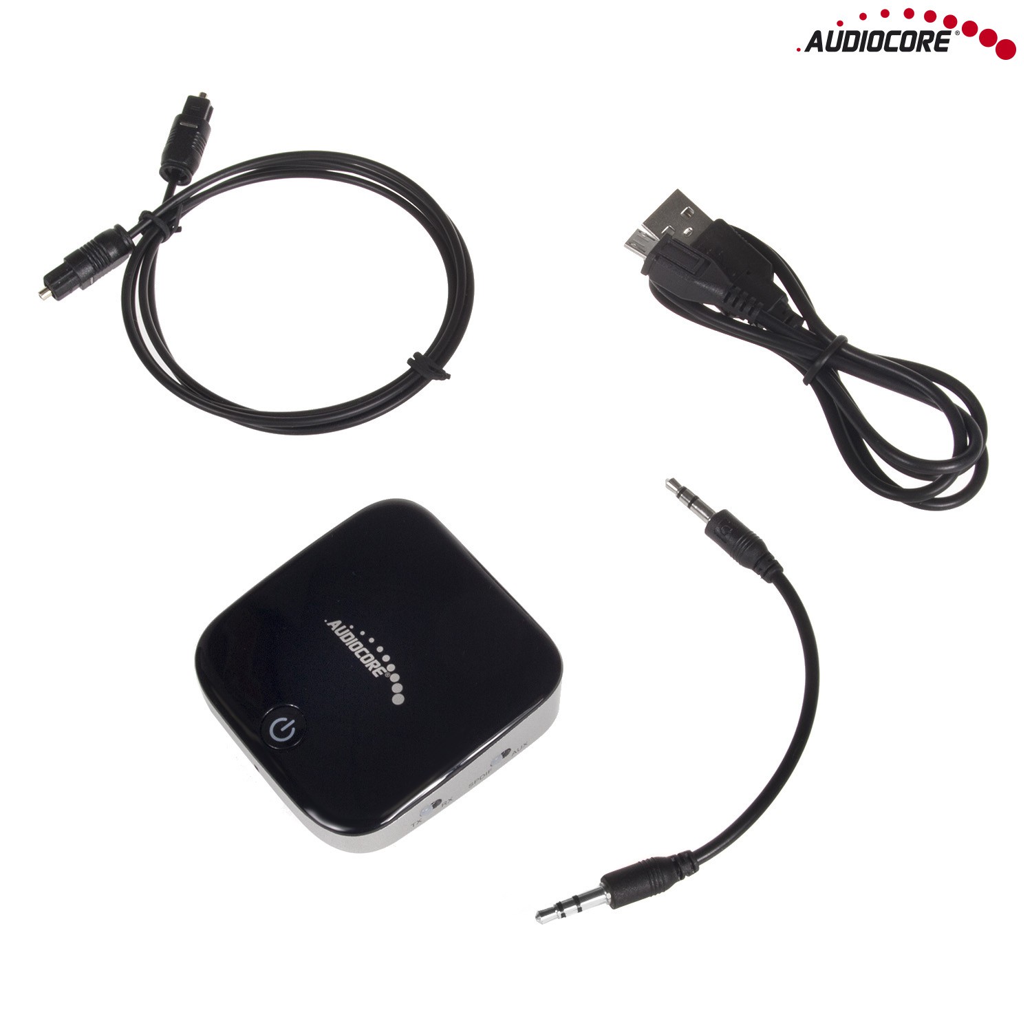 Audiocore - adapter bluetooth 2w1 ac830 transmiter