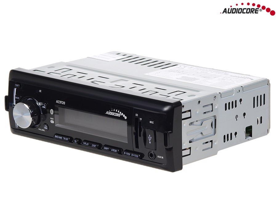 Automagnetola Audiocore Bluetooth Multicolor AC9720 MP3/WMA /USB/RDS/SD ISO
