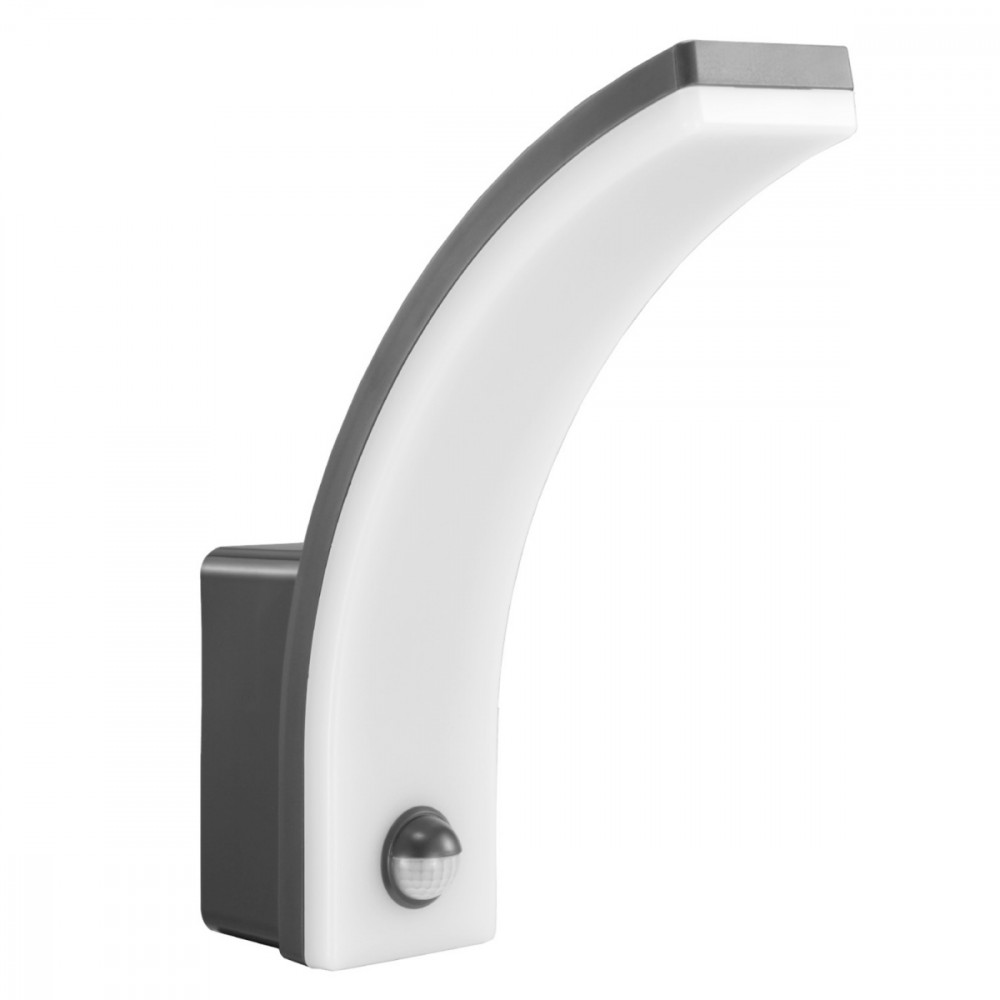 Maclean LED lempa su judesio jutikliu, PIR judesio jutiklis, pilka spalva, 20W, IP65, 2000lm, neutrali balta spalva (4000K) MCE5